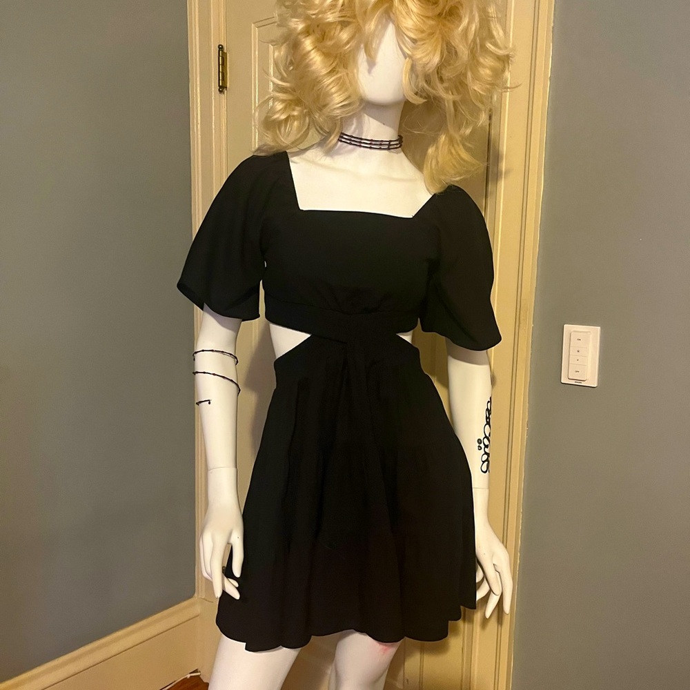 Shy velvet size small dress